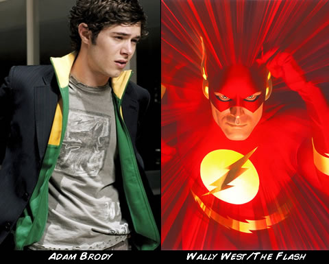 Adam Brody como The Flash